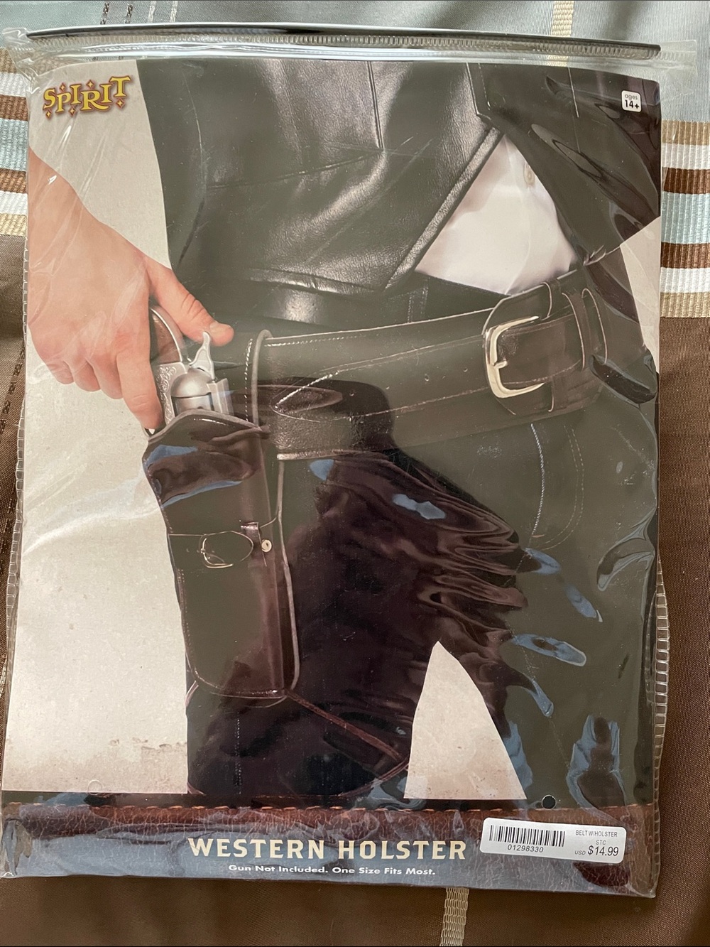 Spirit dark brown Western Belt Holster